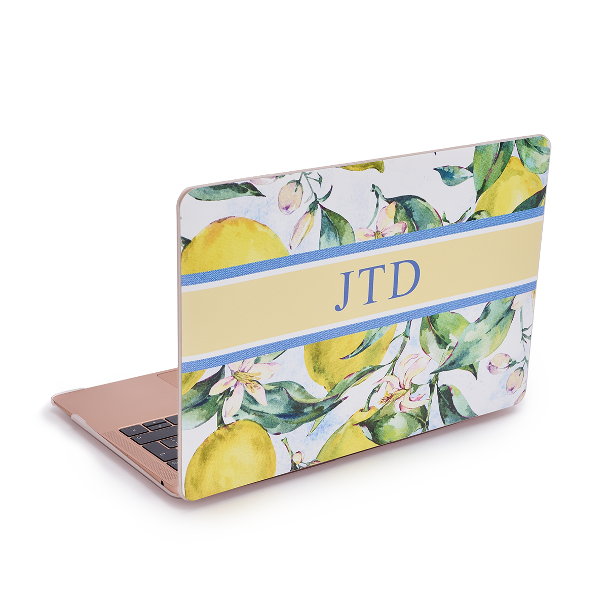 Personalised Hardshell MacBook Lemons with Initials or Name
