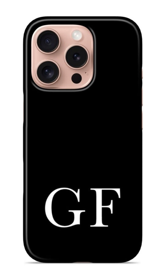 Gloss Black  Initialed Lower