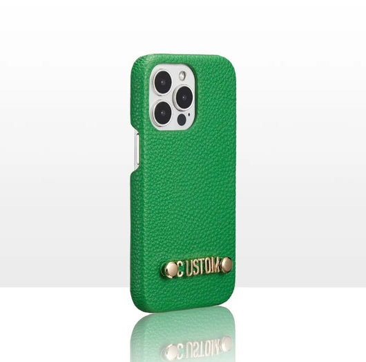 New Willow Custom Name Pebble Case Green