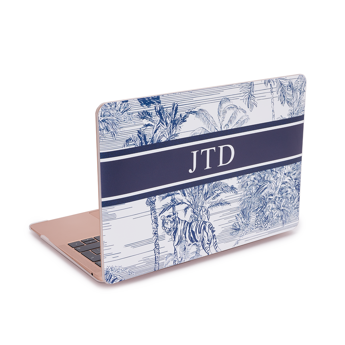 Personalised Hardshell MacBook Isabella Blue with Initials or Name