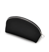 Personalised Genuine Luxury Nappa Leather Cosmetic Bag Black